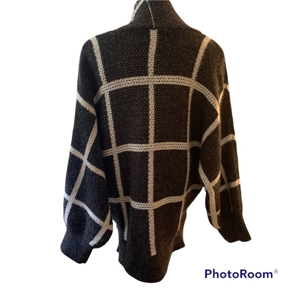 Wildfox Windowpane Oversize Sweater - Picture 6 of 14